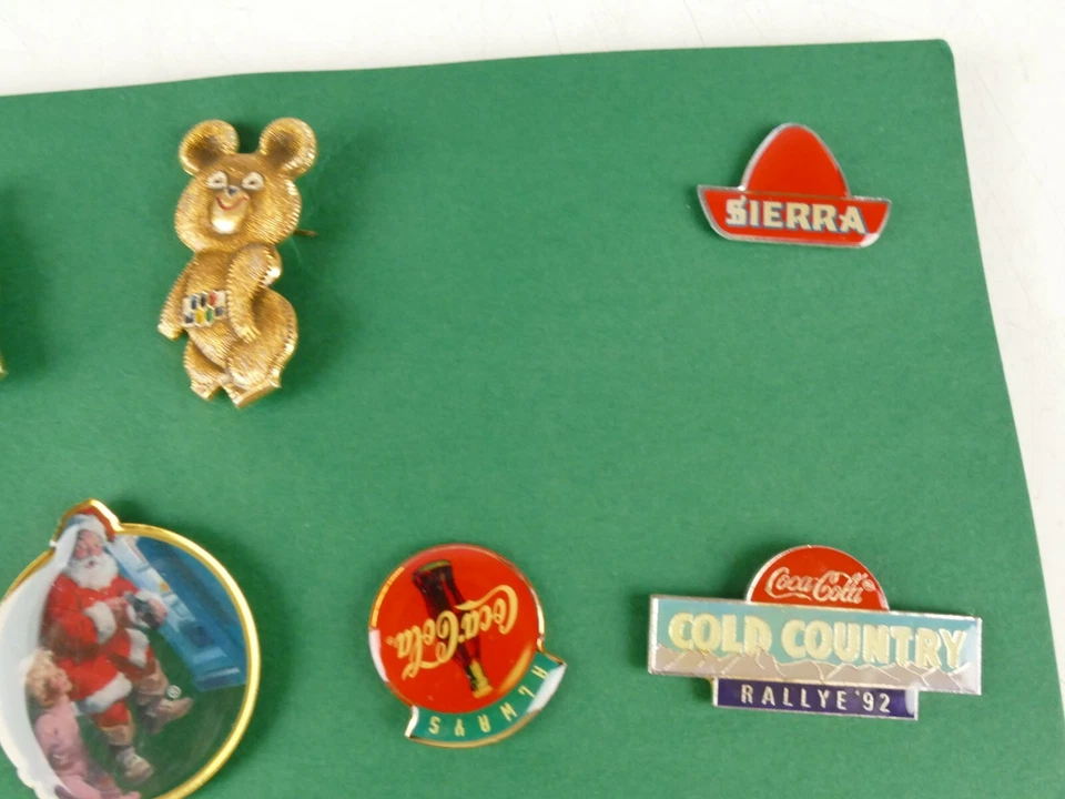 19 Coca Cola Olympic Pin und andere Ansteck Buttons W-3665 - Bild 4 von 4