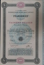 k.k. priv. Allgemeine Österreichische Boden-Credit-Anstalt  1893 Rothschild