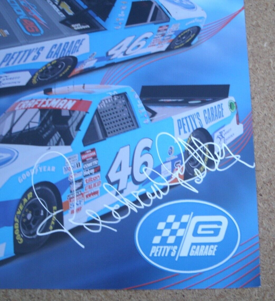 2024 THAD MOFFITT 46 PETTY'S GARAGE, SIGNED BY RICHARD PETTY, DALE