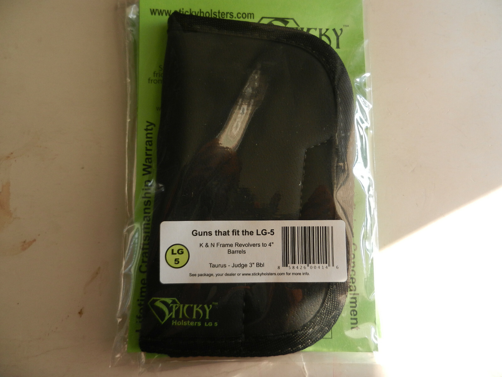 Sticky Holsters;  K & N Frame Revolvers to 4