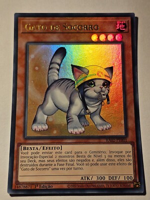 Rettungskatze (V.4 - Ultra Rare) YUGIOH RA02 PORTUGIESISCH NM 37226