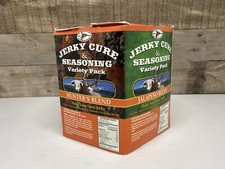 Jerky Seasoning and Cure Kit  VARIETY PACK 3  Flavors: Original, Hunters B...