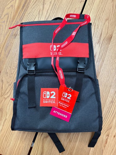 Nintendo Switch 2 Exclusive Limited Edition Event Backpack - Picture 2 of 8