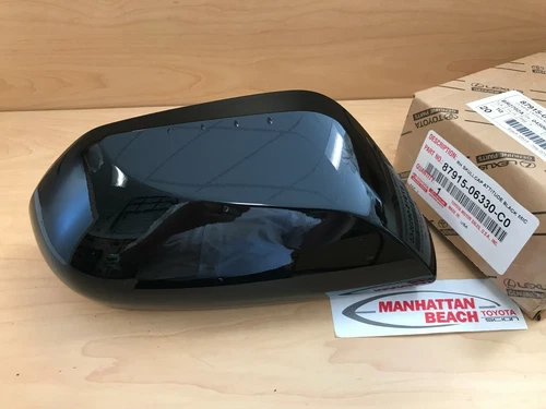 18-24 TOYOTA CAMRY XSE R/H MIRROR COVER WITH FICOSA PRODUCED MIRROR, 218 BLACK