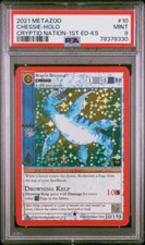 PSA 9 MINT Chessie Full Holo 10/159 MetaZoo Cryptid Nation Kickstarter