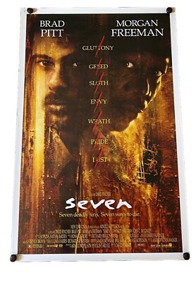 セブン　USオリジナル映画ポスター USオリジナル映画ポスター セブン