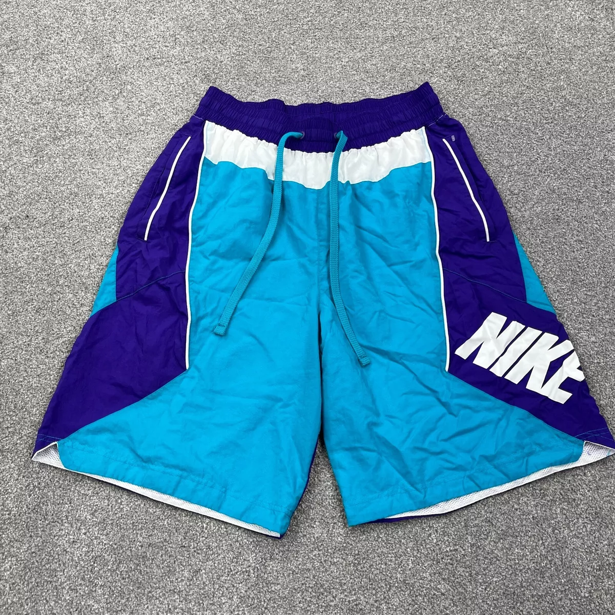 Purple and blue nike shorts hotsell