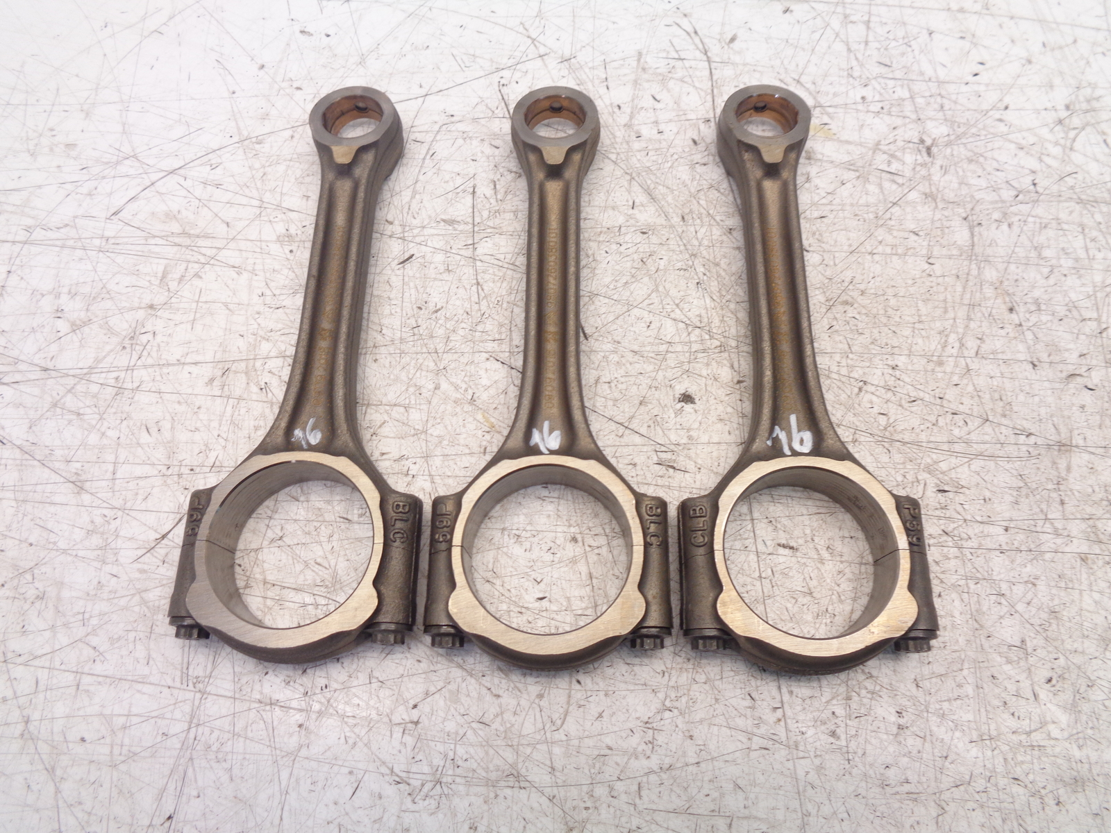 3x connecting rod for 2016 Peugeot 308 SW 1.2 THP HNS EB2ADTS HN05 ...