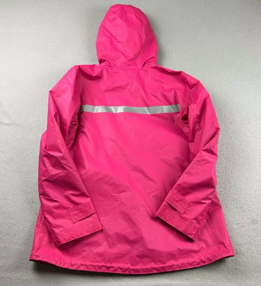 Chaqueta de barco eléctrico para mujer rosa medio cremallera completa con capucha EB cortavientos impermeable Foto 4 de 4