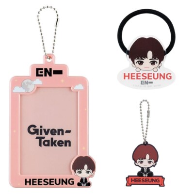 ENHYPEN HEESEUNG Set Ichiban Kuji Plush Card Case Keychain Hair