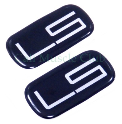 Chevrolet LS Cab Emblem NEW 2pc Badge Roof Pillar 96-07 Silverado Tahoe Suburban