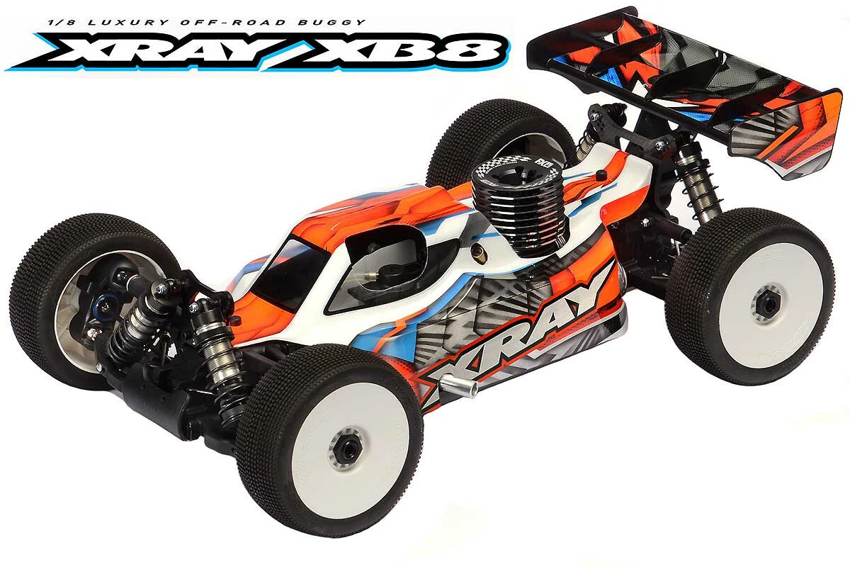 XRAY XB8 2022 Spec 1 8 Off Road Nitro Buggy Kit eBay