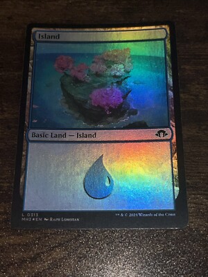 Island 0313 Foil Modern Horizons 3 MH3 MTG Magic The Gathering