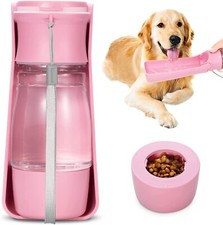 Dog Water Bottle - Upgrade Leak Proof Portable Pet Water Bottle  Dog Travel Wat