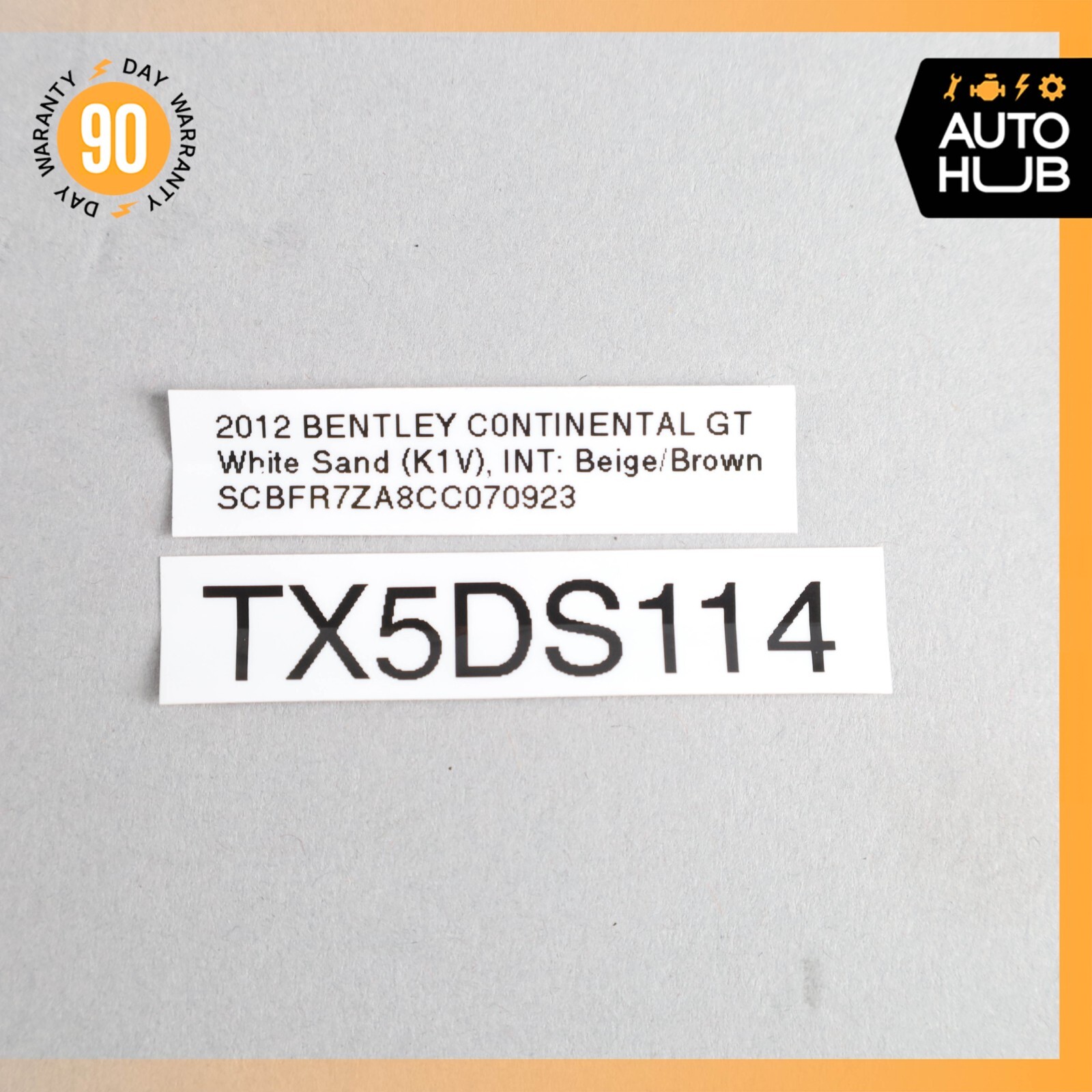 07-18 Bentley Continental GT GTC Knee Airbag Air Bag Left Driver Side OEM 56k