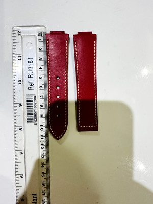 New Jorg Hysek Red Strap