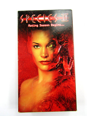 VTG Species II VHS Mating Season Begins Michael Madsen Sci Fi Alien Rental 1997