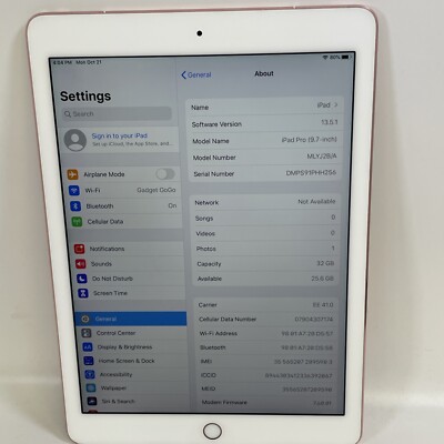 iPad Pro 32GB ローズゴールド 楽天市場】極美品 Apple iPad Pro 9.7 インチ Wi-Fi 32GB ローズ