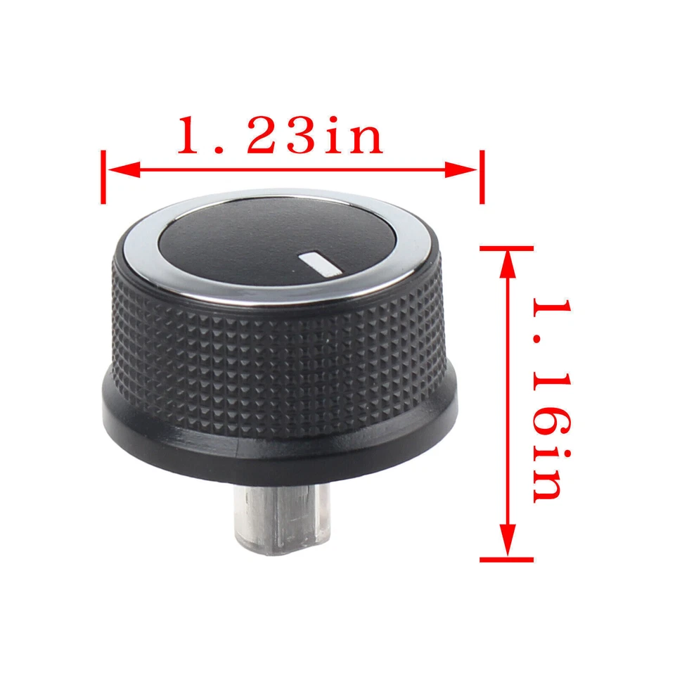 For 2008-2017 Chevrolet Express Van Savana A/C Heater TEMP CONTROL KNOB GM 3Pcs Foto 3 de 4