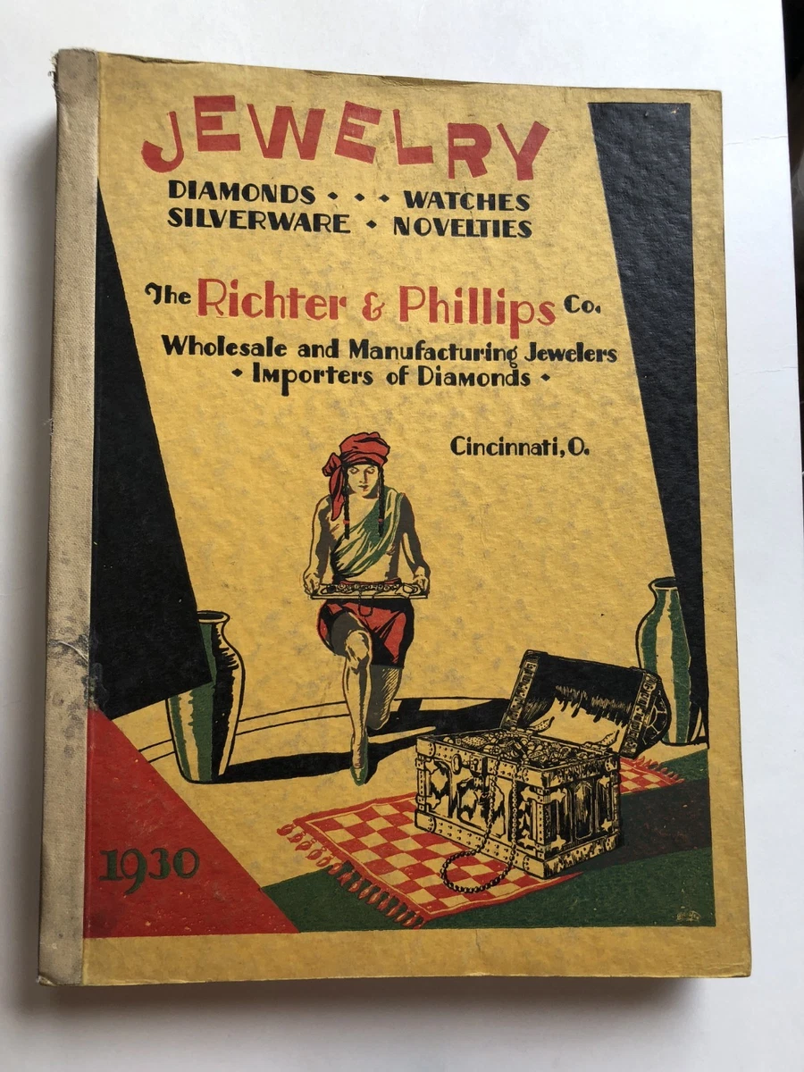 1930 The Richter Phillips Jewelry Catalog with 640 Pages Great