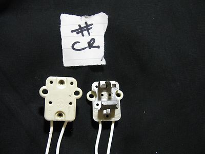 5 x MR16 G8 Keramikfassung Lampe Glühbirne Halter UK Verkäufer Restposten #CR