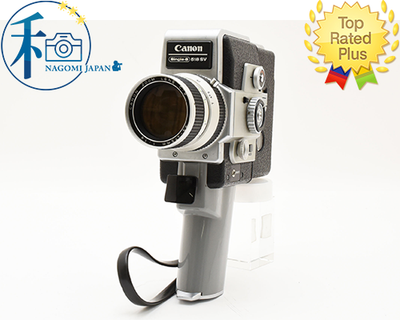 MINT w/Strap] Canon 518 SV Single 8 Movie 8mm Film Camera