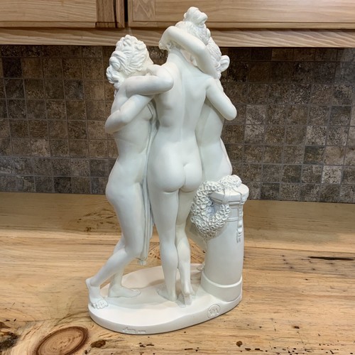 Rare The Three Graces Austin Sculpture 1995 Victoria & Albert Museum Edition 18” - Picture 4 of 24