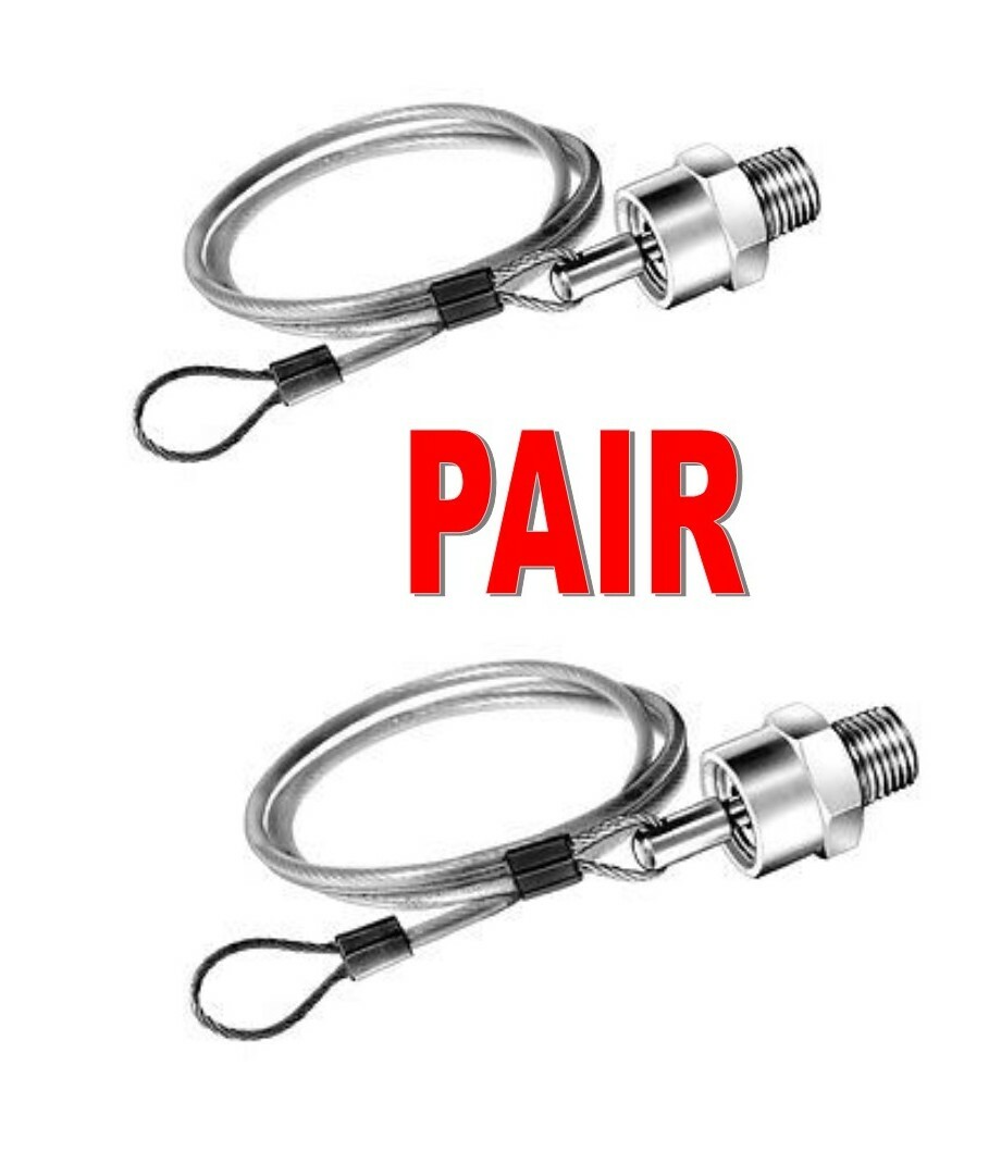 1/4" Air Compressor TANK Moisture BRASS PULL DRAIN VALVES (PAIR) High