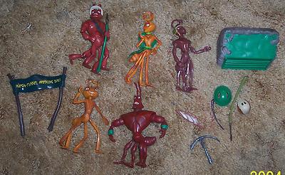 1998 Playmates Toys ANTZ  5 Action figure Collection Lot VERY Rare HTF