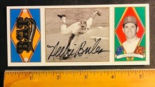 St Louis Cardinals NELLIE NELSON BRILES auto signed autograph 1993 UD BAT card