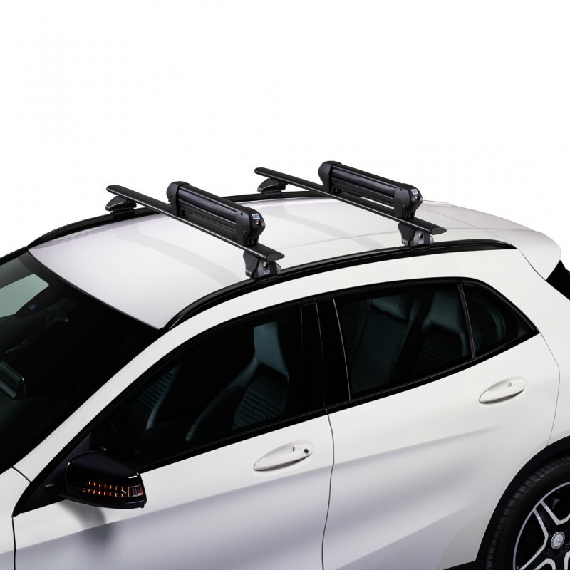 Portasci e Snowboard per barre Cruz Ski Rack Dark 4 sci o 2 snow