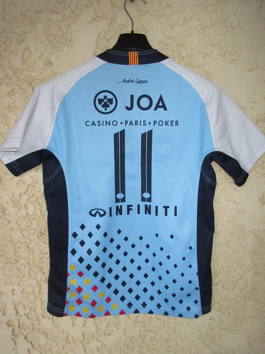 Maillot Rugby RCL XV - Porté N°3 Proact Végalis, Taille XS, Jaune