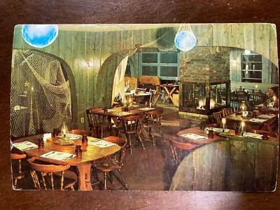 NJ Postcard Point Pleasant Beach Lobster Shanty Restaurant Channel Dr New Jersey
