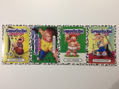2011 USA Garbage Pail Kids FLASHBACK 2 : B1 B2 B3 & B4 Bonus Cards (B1-B4)