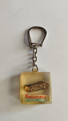Schlüsselanhänger Bourbon Style Auto Inklusion RADIOMATIC Keychain Vintage 60'