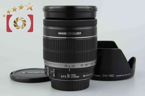 Very Good!! Canon EF-S 18-200mm f/3.5-5.6 IS - Picture 1 of 14