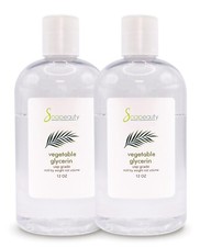 Vegetable Glycerin USP Grade Pure Natural Non-GMO 24 oz 2 x 12 oz