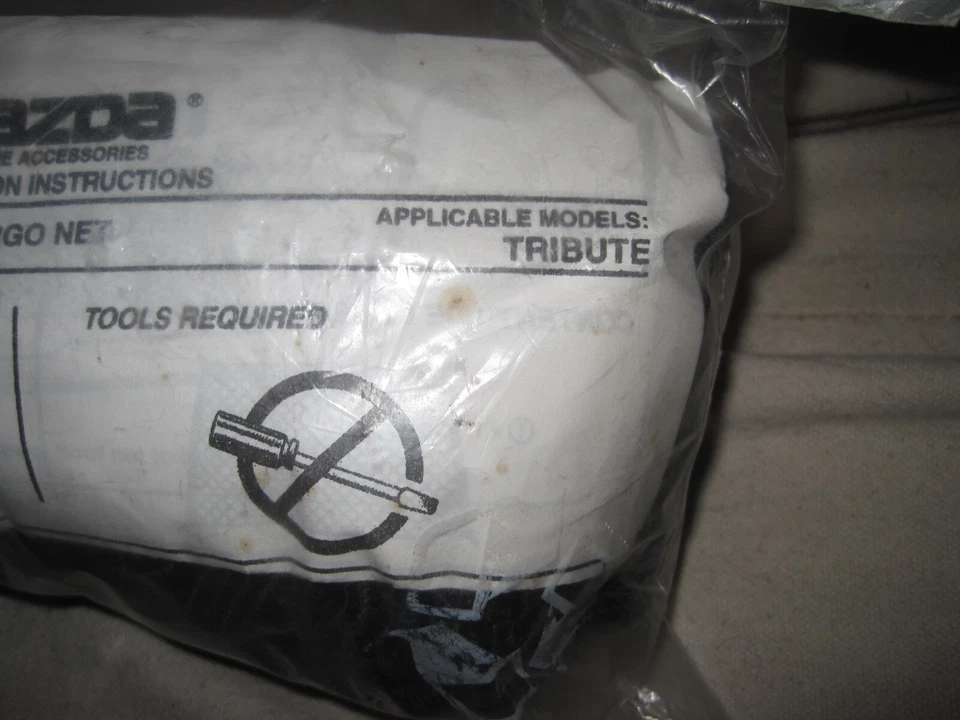 Red de carga Mazda TRIBUTE 2001-2008 OEM malla web 0000-8K-G01 - NUEVO Foto 4 de 4