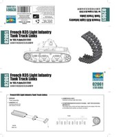 Trumpeter 02061 - 1:35 French R35 Light Infantry Tank Track Lin - Neu