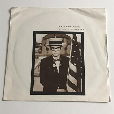Madness - Uncle Sam 7'' Vinyl Record - JAZZ 7 VG+/EX