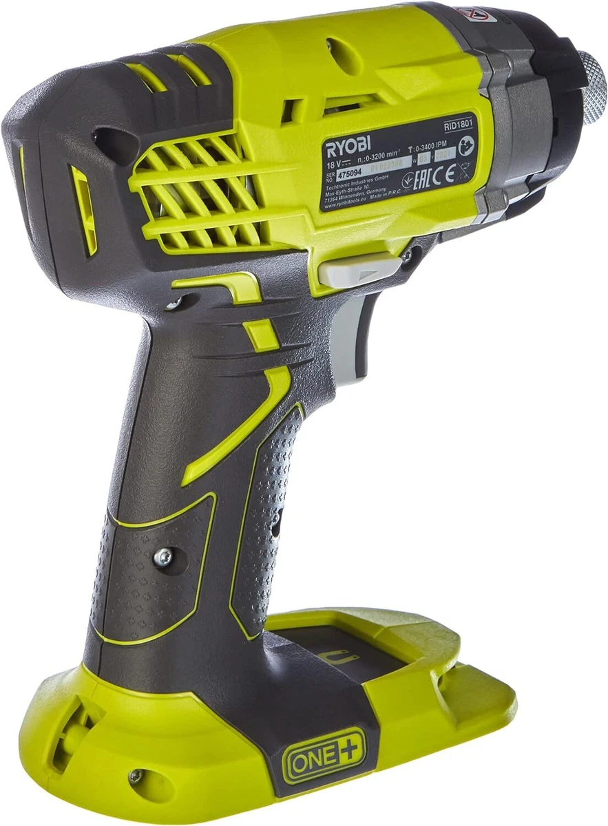 Ryobi RID1801M One Impact Driver 18V Body Only 80.0 cm 205.0
