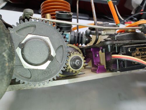 Vintage Serpent Vector V Nitro RC Car AWD w/ Mauro Collari RB Concept Engine - Picture 23 of 24