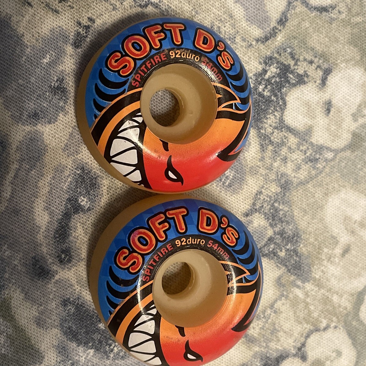 Spitfire Wheels SOFT D's 92 Duro 54mm NEW 2! | eBay