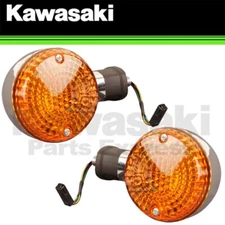 NEW 2002 - 2008 GENUINE KAWASAKI VULCAN MEAN STREAK PAIR OF REAR TURN SIGNALS