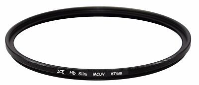 ICE HD 67mm Slim UV MCUV 67 MC Filter Hard Coated EZ Clean 16 Layer Multi-Coated