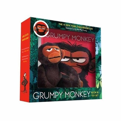 Max Lang Suzanne Lang Grumpy Monkey Book and Toy Set (Other printed item)