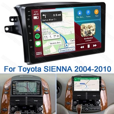 64GB Android 15 For Toyota Sienna 2004-2010 Car Stereo Radio BT GPS Navi CarPlay