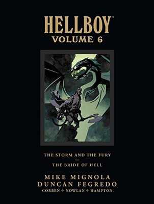 HELLBOY LIBRARY EDITION, VOLUME 6: THE STORM AND THE FURY By Mike Mignola NEW
