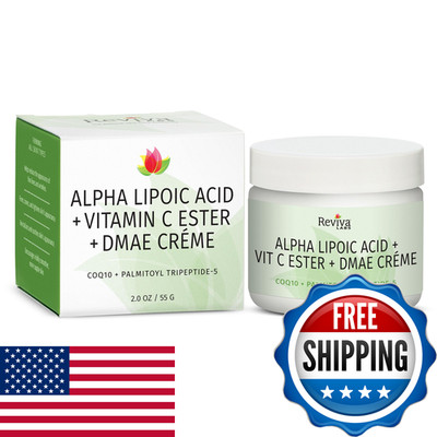 Reviva Labs Dmae Cream Alpha Lipoic Acid Vitamin C Ester - Dmae Lift And Firm