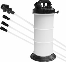Torin Oil Changer Vacuum Fluid Extractor: Manual Convenient Oil Change Pump & Fl